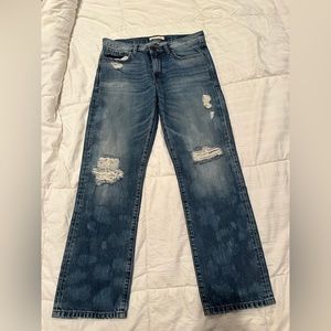 Banana Republic boyfriend jeans.